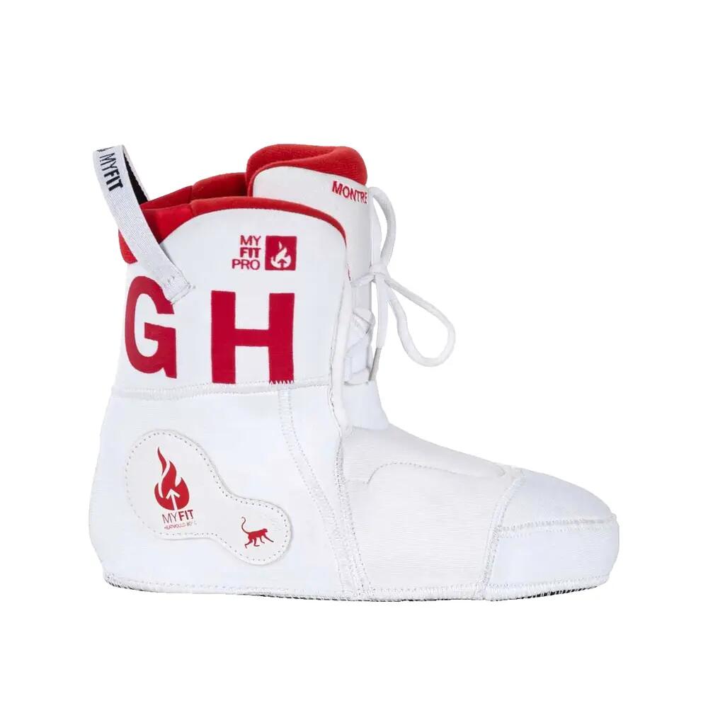 Patin à roulettes Powerslide Fat Boy High Blanco/Rojo 3/5
