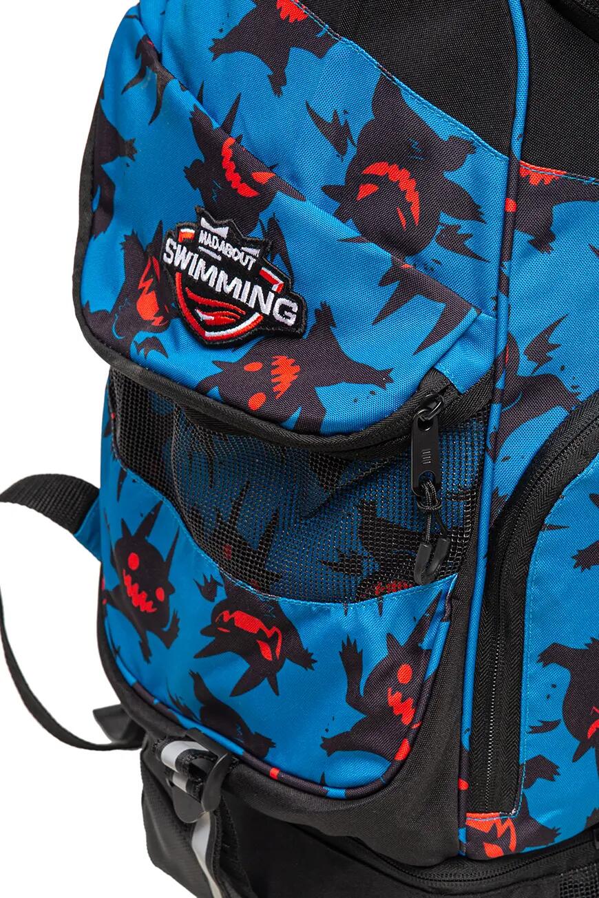 Unisex - schwimmen - rucksack - 36 l, laptopfach bis 15 zoll - mad team 3/6