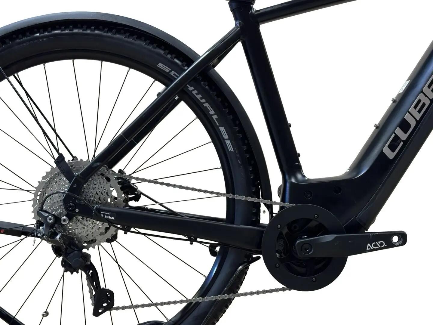 Refurbished - E-Bike Cube Nuride Hybrid Pro 750 Allroad Shimano - Zeer goed 13/15