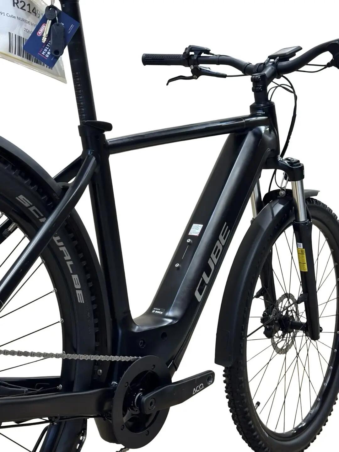 Refurbished - E-Bike Cube Nuride Hybrid Pro 750 Allroad Shimano - Zeer goed 12/15