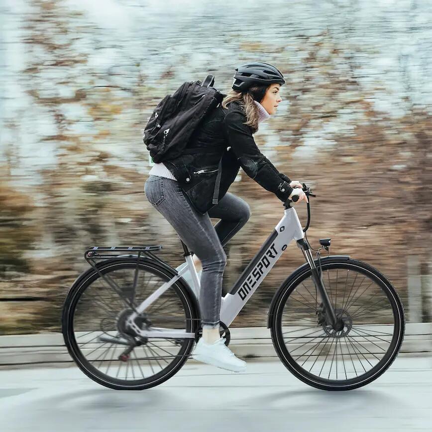 Mestský elektrobicykel ONESPORT OT12 27,5" pláště, motor 250W 11/15