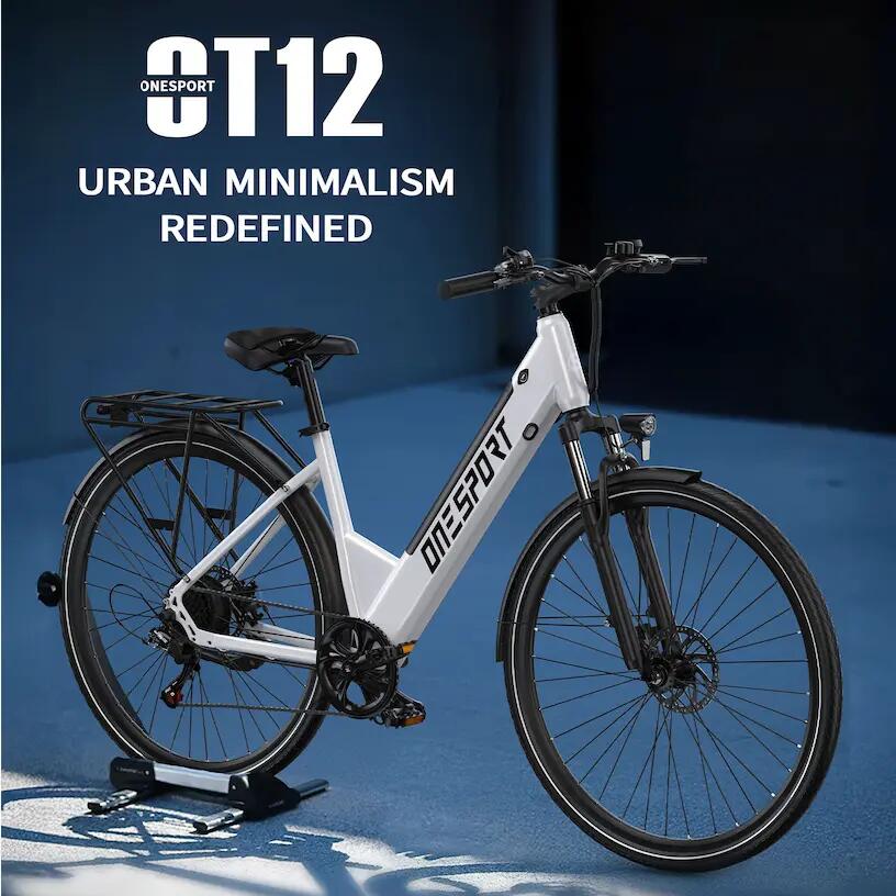 Mestský elektrobicykel ONESPORT OT12 27,5" pláště, motor 250W 10/15