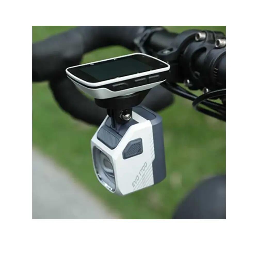 Soporte de manillar Bicicleta Magicshine MAS doble aparato Plata 7/7