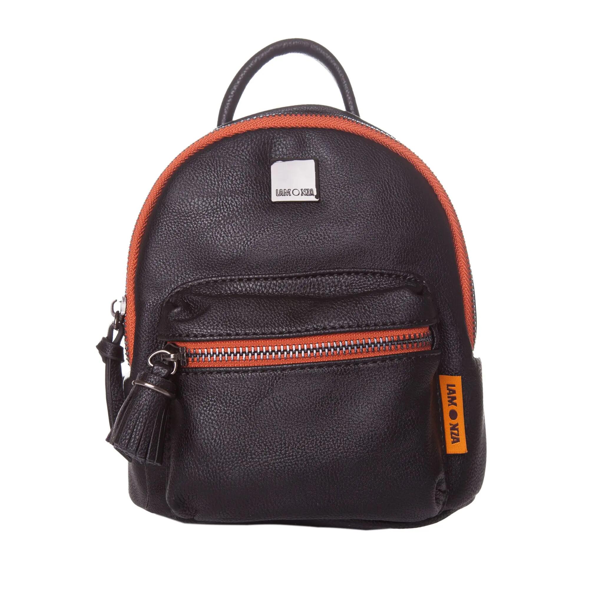 Rucsac dama Daisy 17x16x9 cm negru - Imagine 1