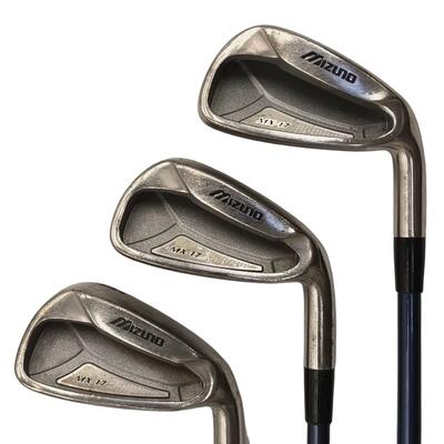 Mizuno mx-17 ijzerset / 4-pw / flex regular / grafiet