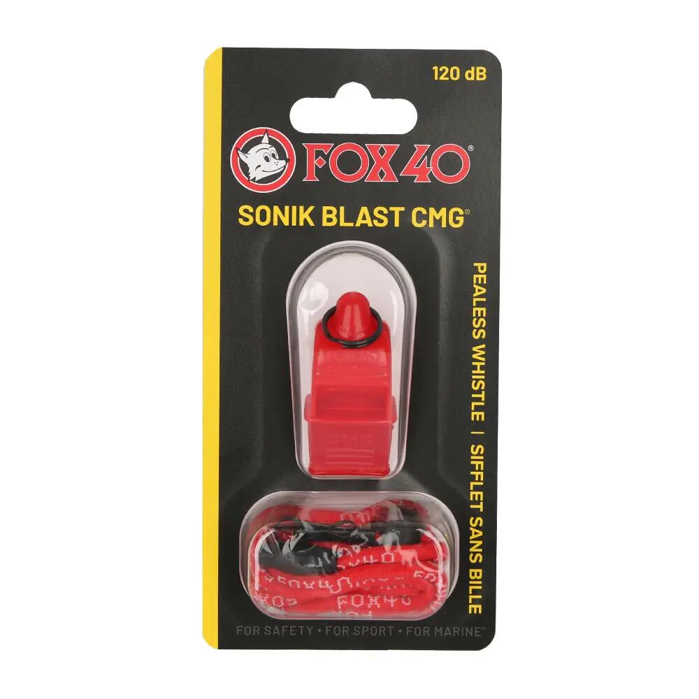 CMG Sonik Blast Sports Whistle (Red) 3/3