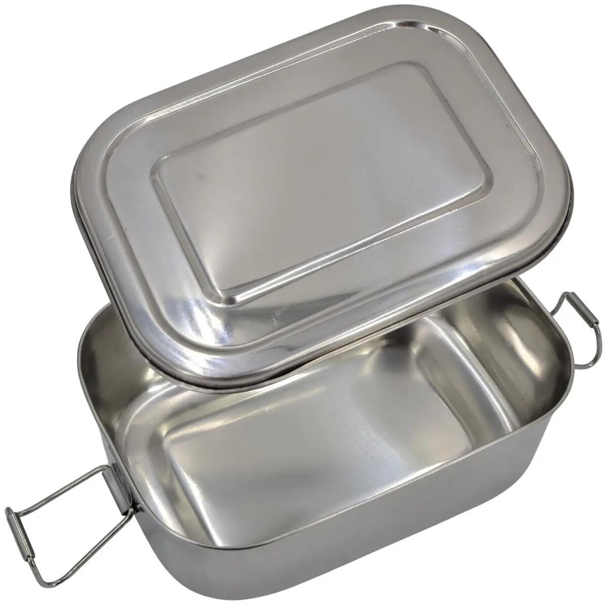 Lunchbox menażka stal nierdzewna 18X13x6,8cm 5/8