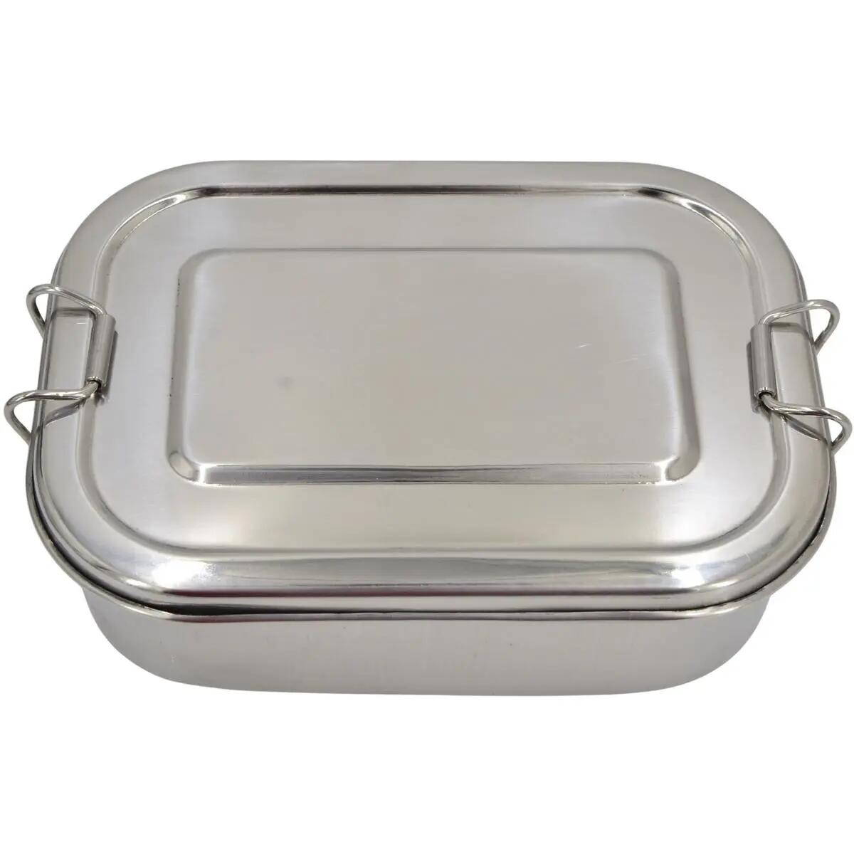 Lunchbox menażka stal nierdzewna 18X13x6,8cm 3/8