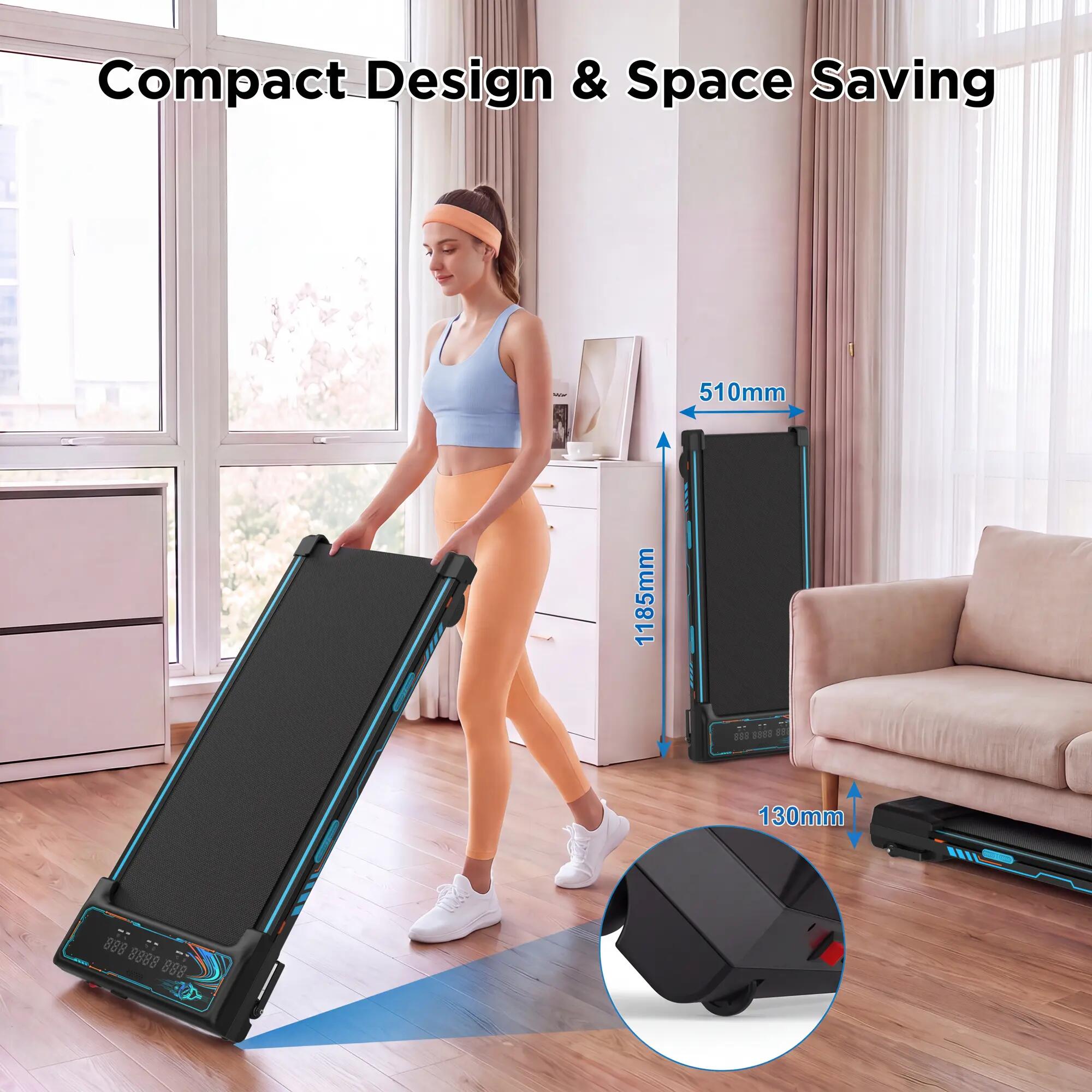 Tapis de marche, tapis de course pour la maison avec inclinaison automatique de 9/9