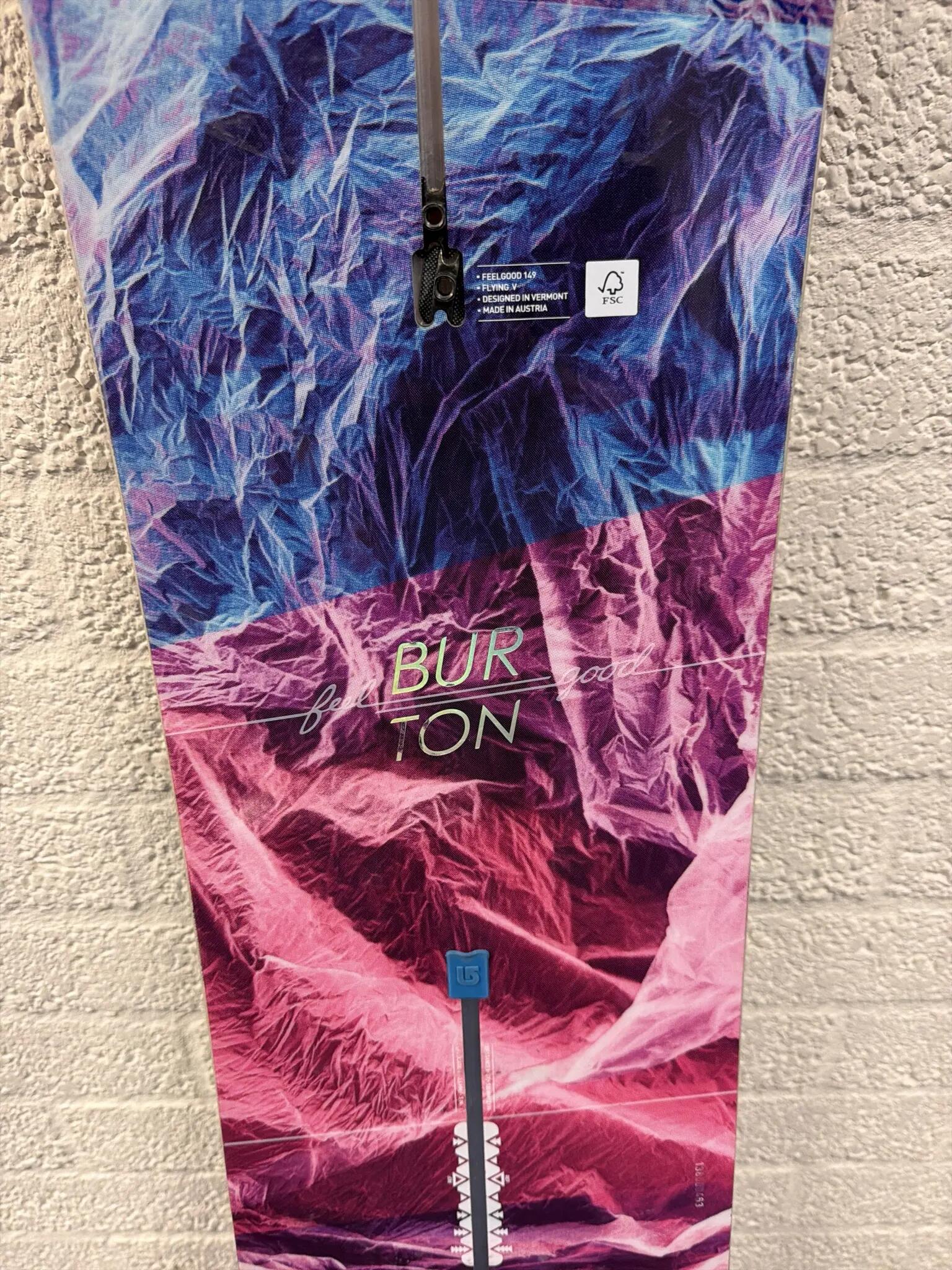 Burton Feelgood Flying V Snowboard - Dames - 149 2/6