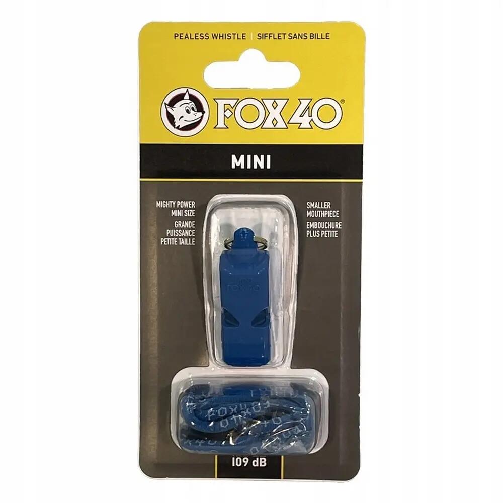Silbato de Seguridad Mini Azul 4/4