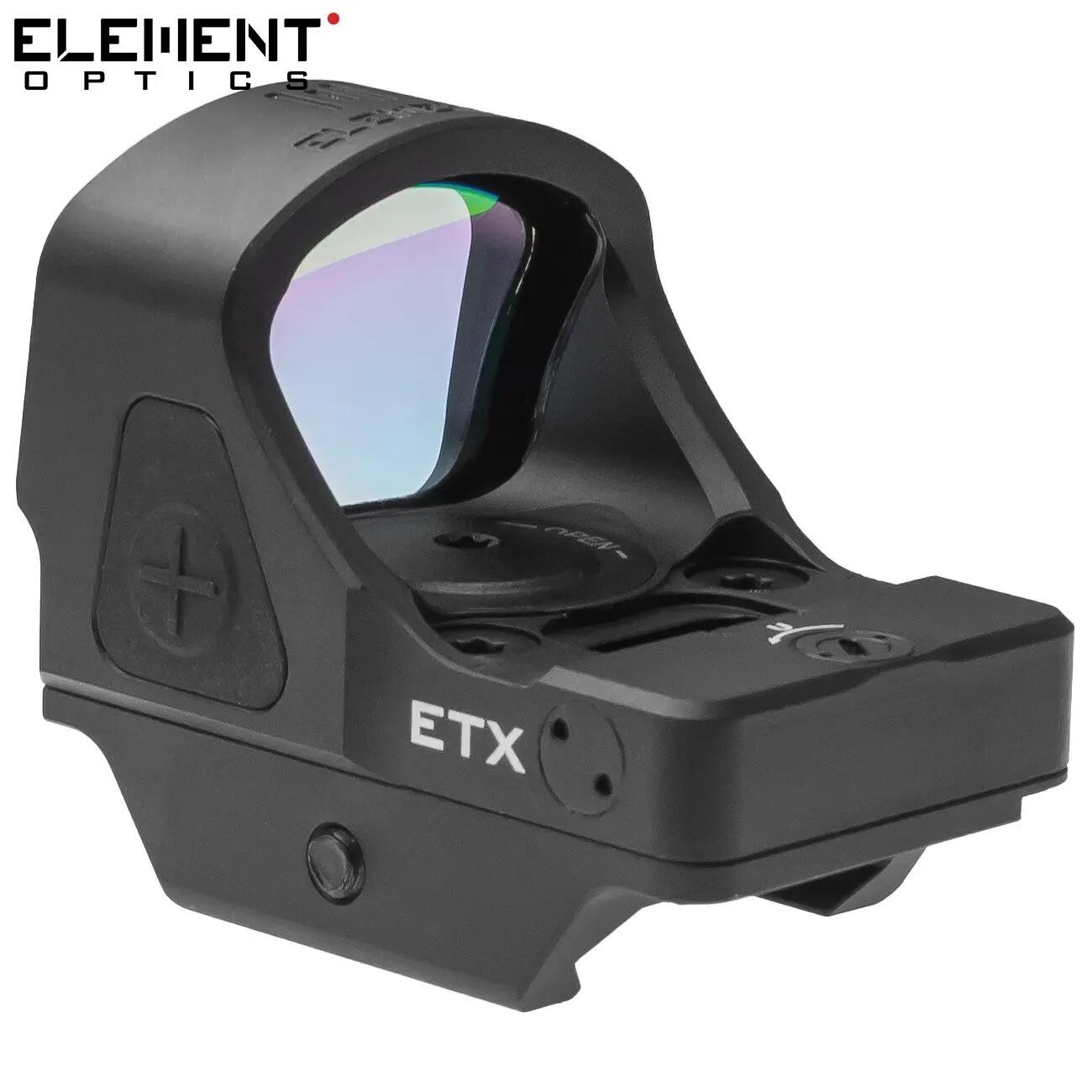 Potassium Element Red Lunette de Tir Red Dot Element Optics ETX RED DOT (6 MOA Dot) RMR ...