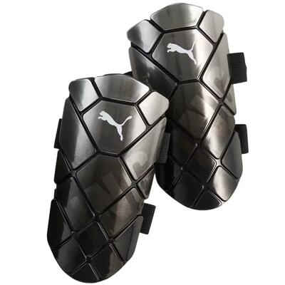 Unisex scheenbeschermers king voor volwassenen (zwart) l