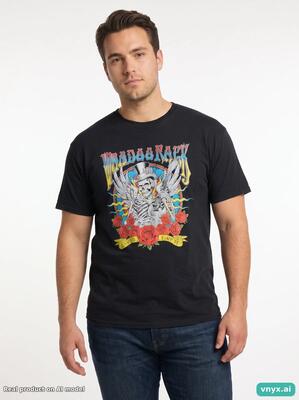 Second life - vintage fruit of the loom black t-shirts men l