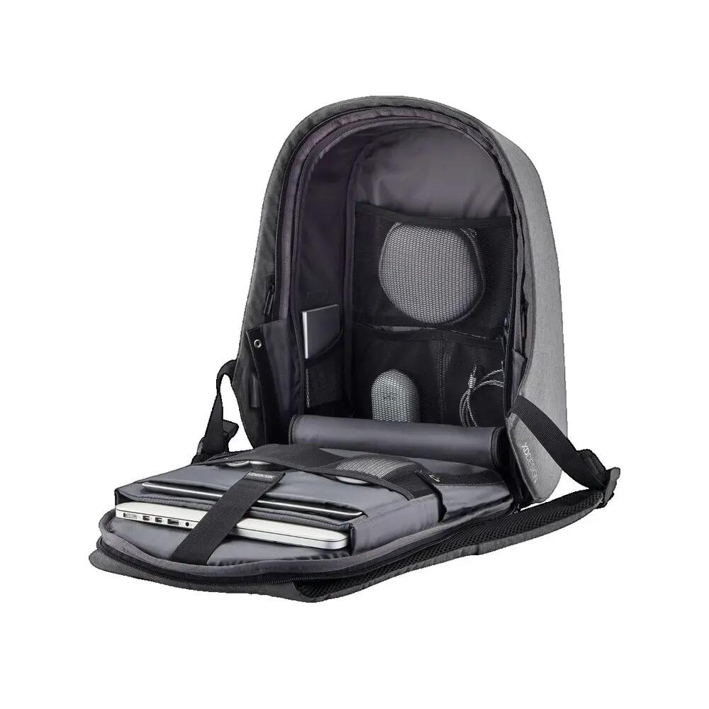 Sac à dos XD Design Bobby Hero Cinza — Unisexe, Antivol 3/3
