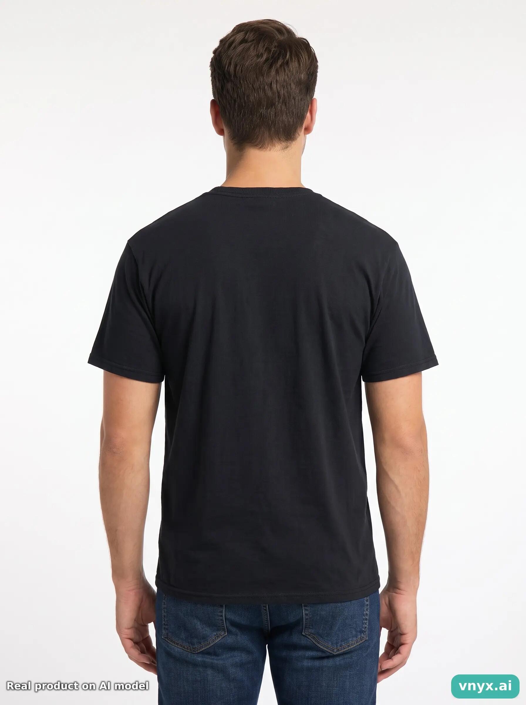 Second Life - Vintage Fruit of the Loom Black T-Shirts Men L 2/5