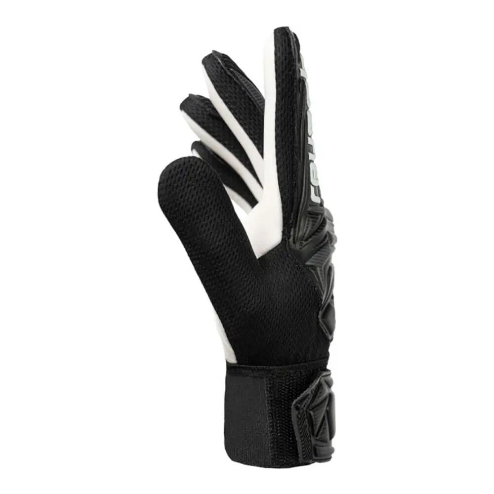 Guanti Da Portiere Bambini Reusch Attrakt Starter Solid Nero 3/4