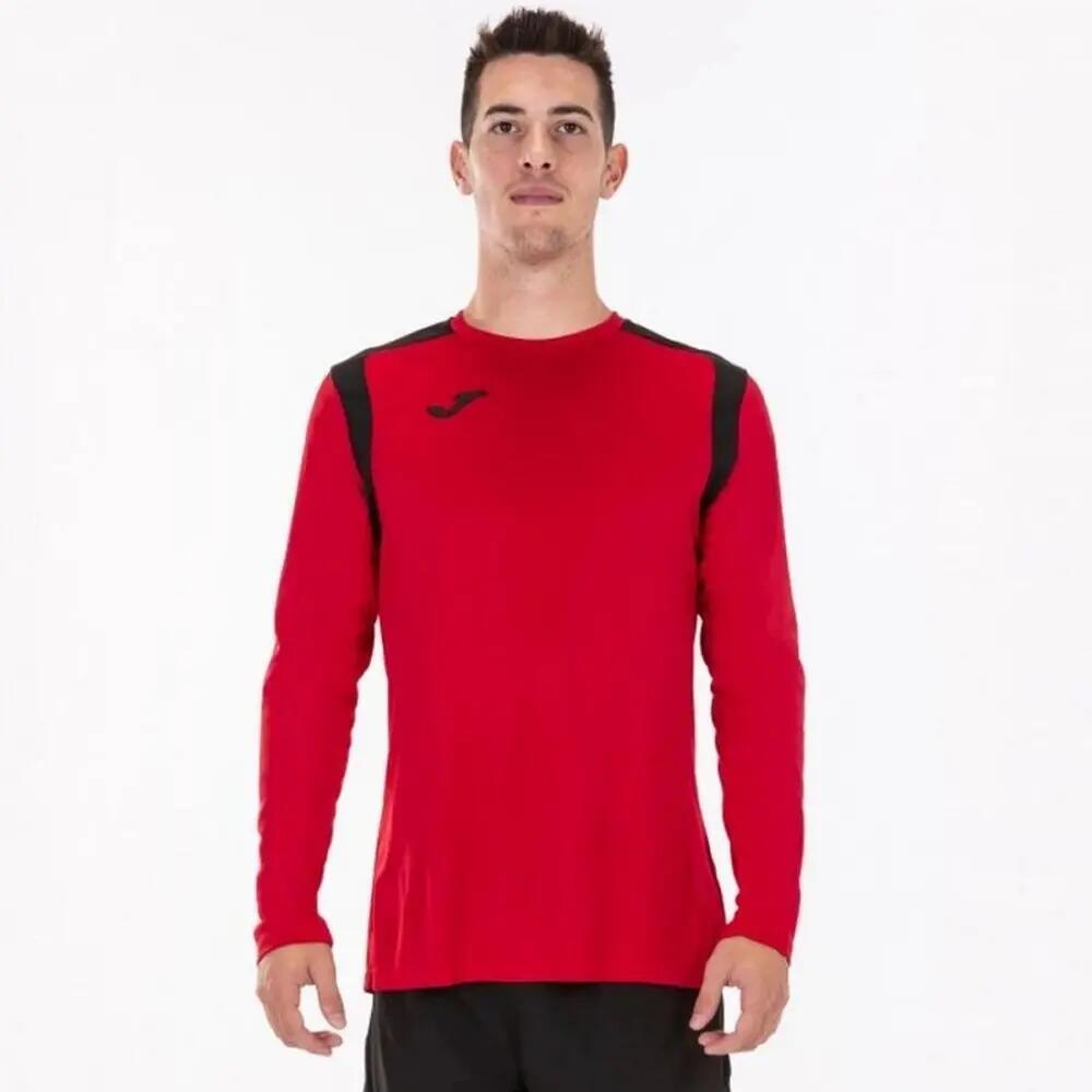 Maglietta Da Calcio Manica Lunga Bambini Joma Championship V Rosso 4/4