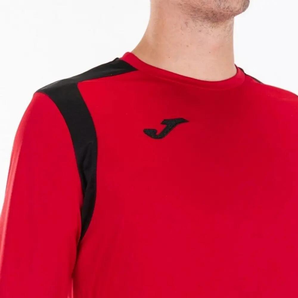 Maglietta Da Calcio Manica Lunga Bambini Joma Championship V Rosso 3/4