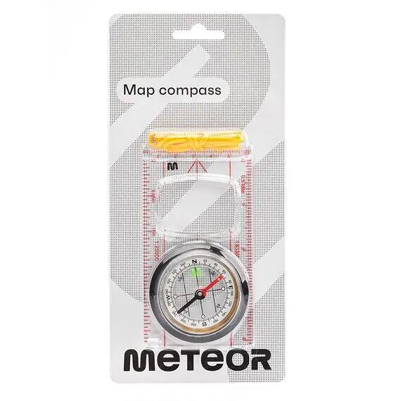 Brújula de senderismo con regla Meteor 71007 4/4
