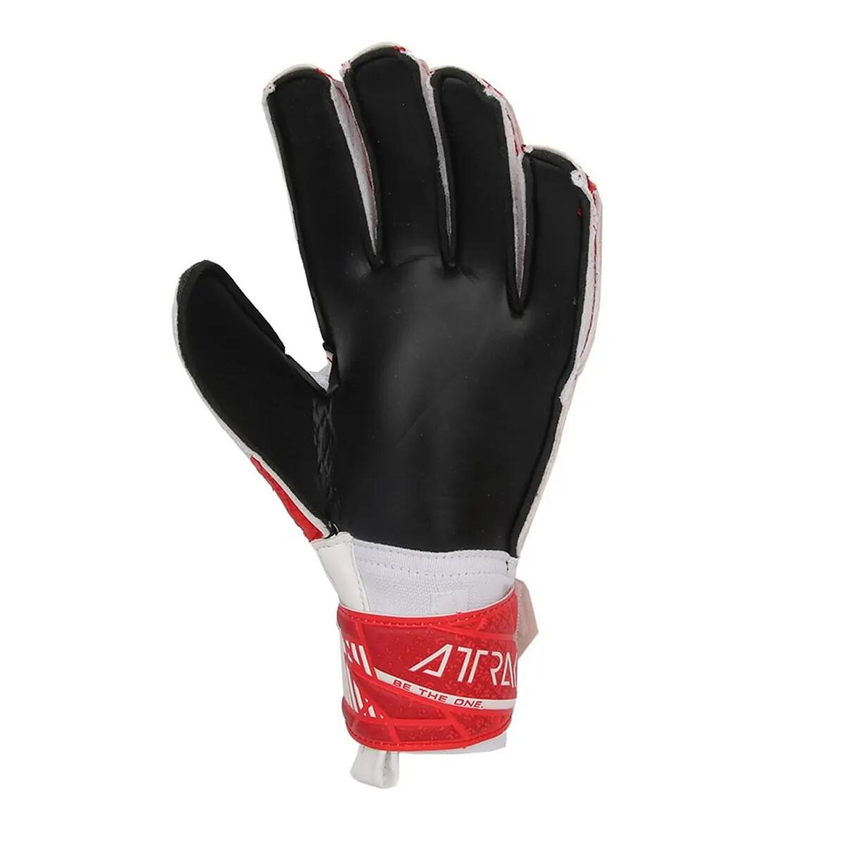 Guanti Da Portiere Adulto Unisex Reusch Attrakt Solid Bianco Rosso 2/3
