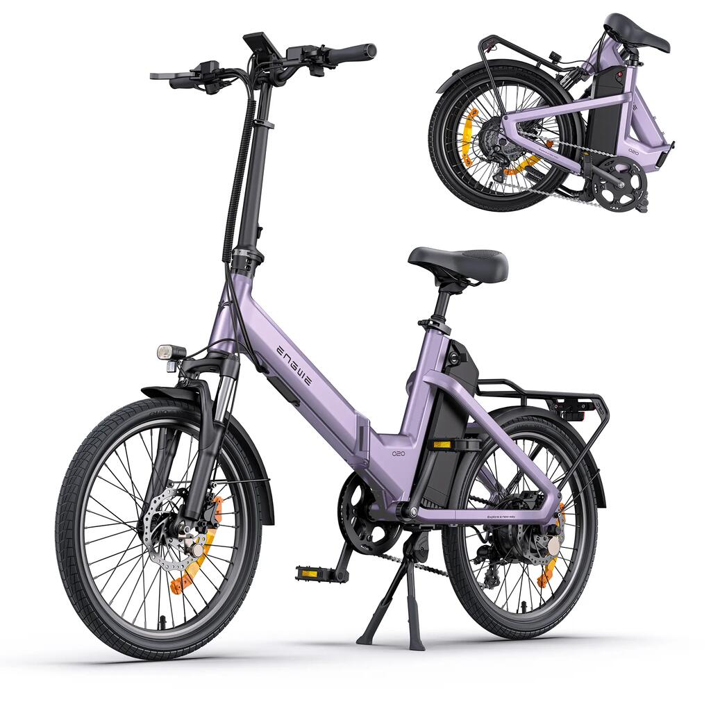 ENGWE O20 Boost skladací elektrobicykel 48V 15Ah, APP