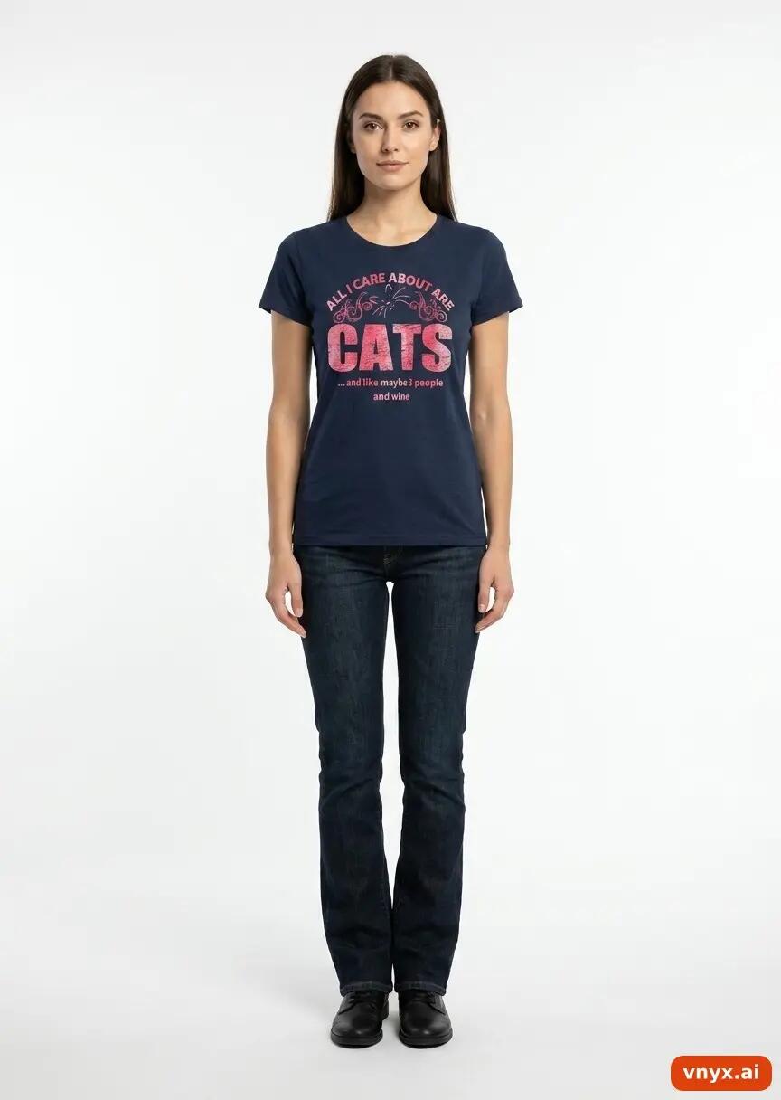 Second Life - Vintage Fruit of the Loom Navy T-Shirts Women M 2/5