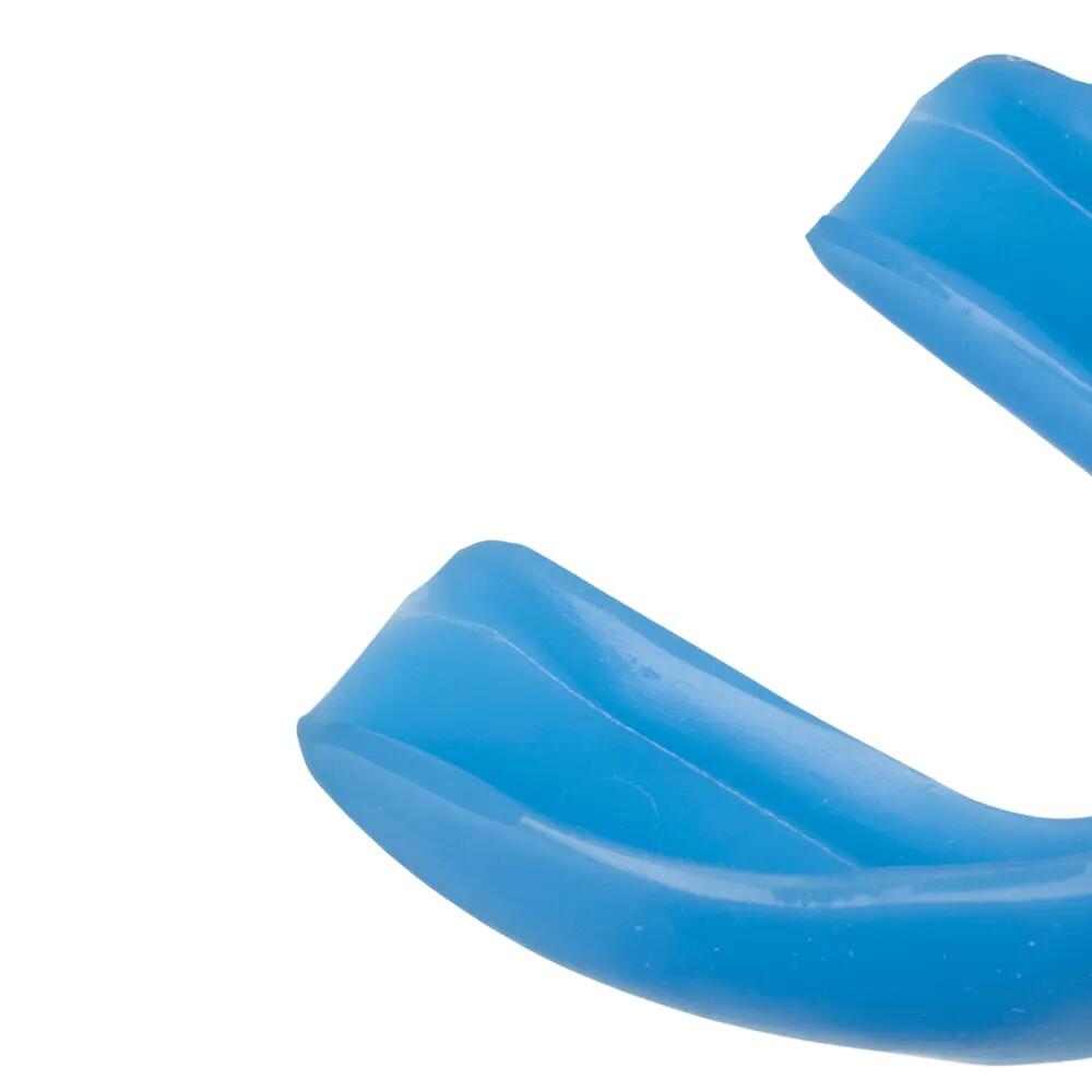 Escudo para las Encías Diseño Liso de Silicona Azul Talla Única 3/3