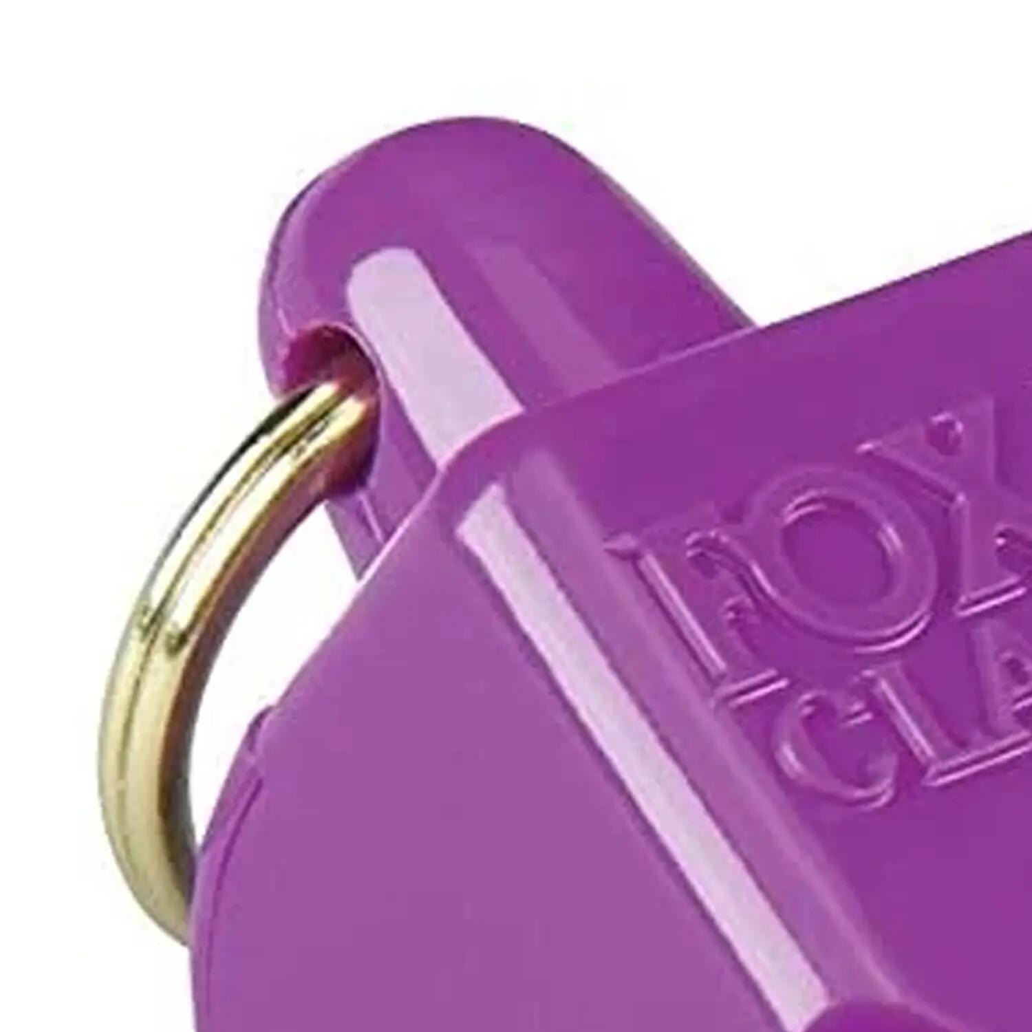 Silbato de Seguridad Classic Diseño Logotipo de Plástico Morado 2/2