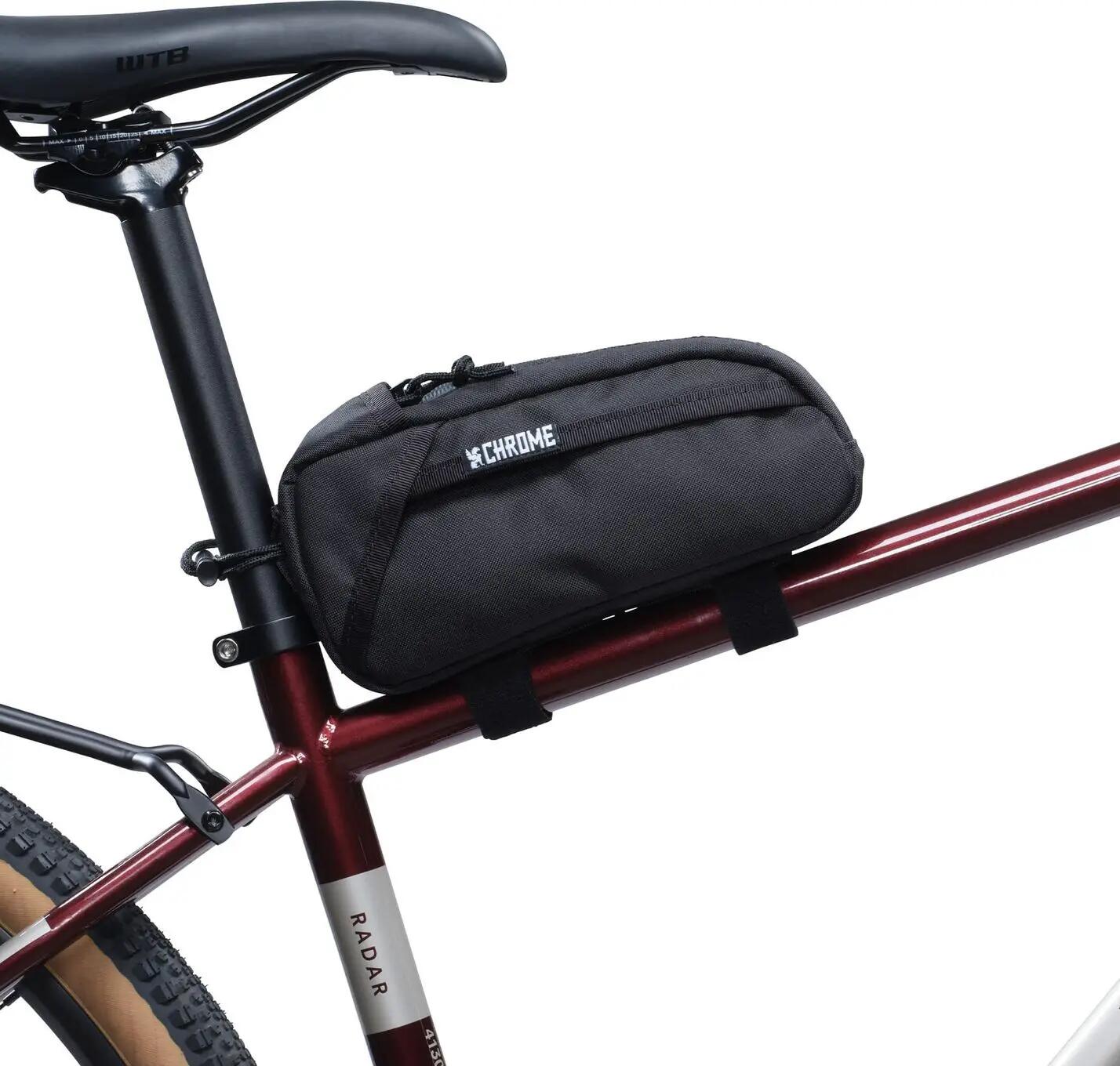 Borsa da telaio cromata Holman Toptube Bag | 1 L | Nero 3/3