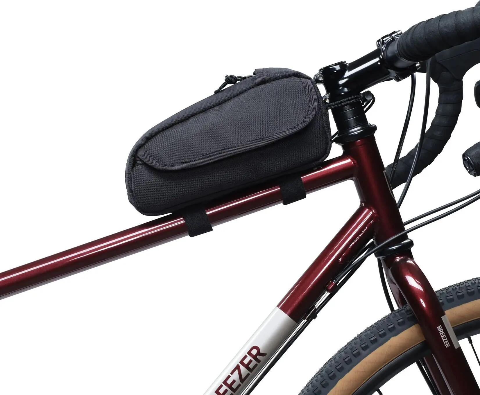 Borsa da telaio cromata Holman Toptube Bag | 1 L | Nero 2/3
