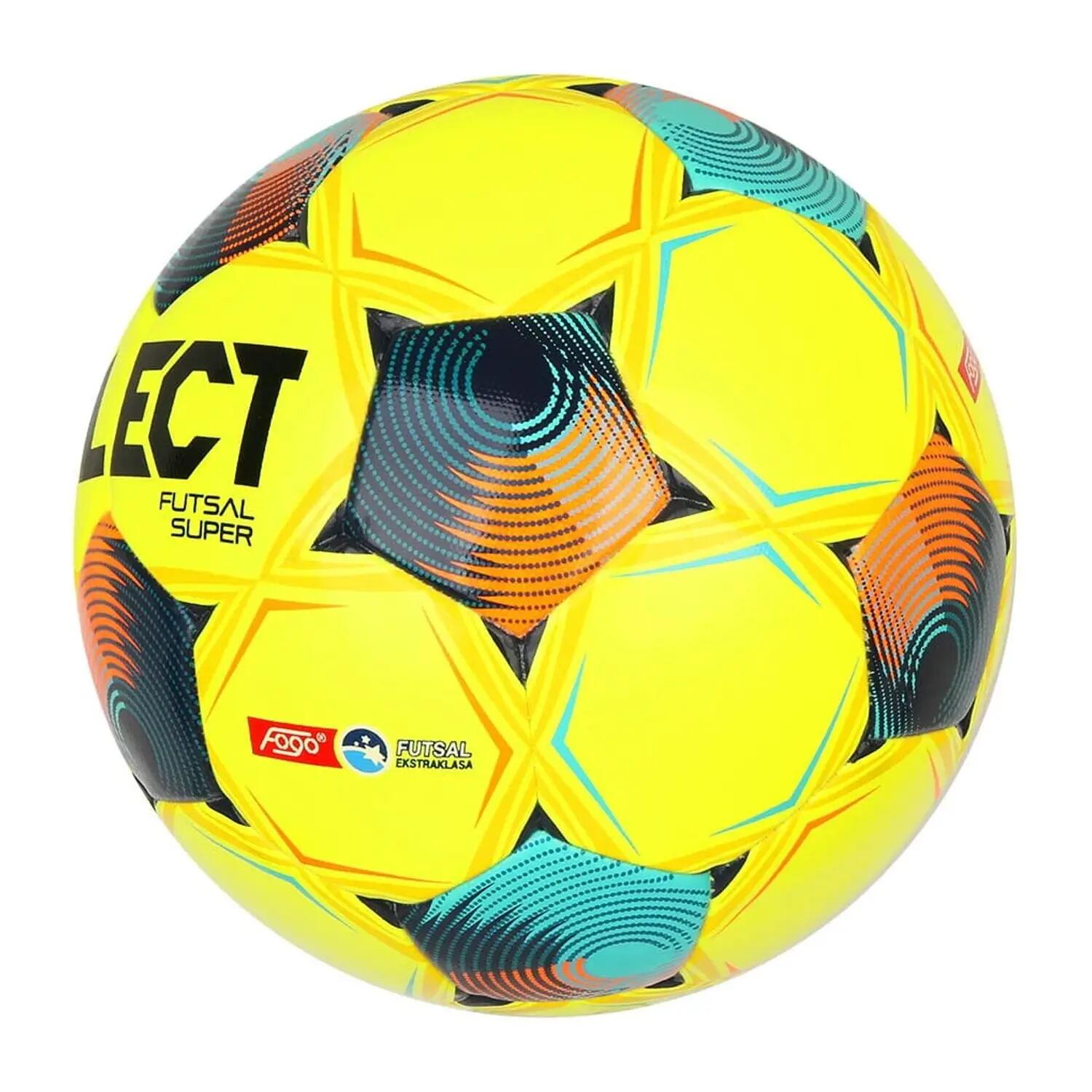 Balón de Fútbol Futsal Super Diseño FIFA Amarillo 4 3/3