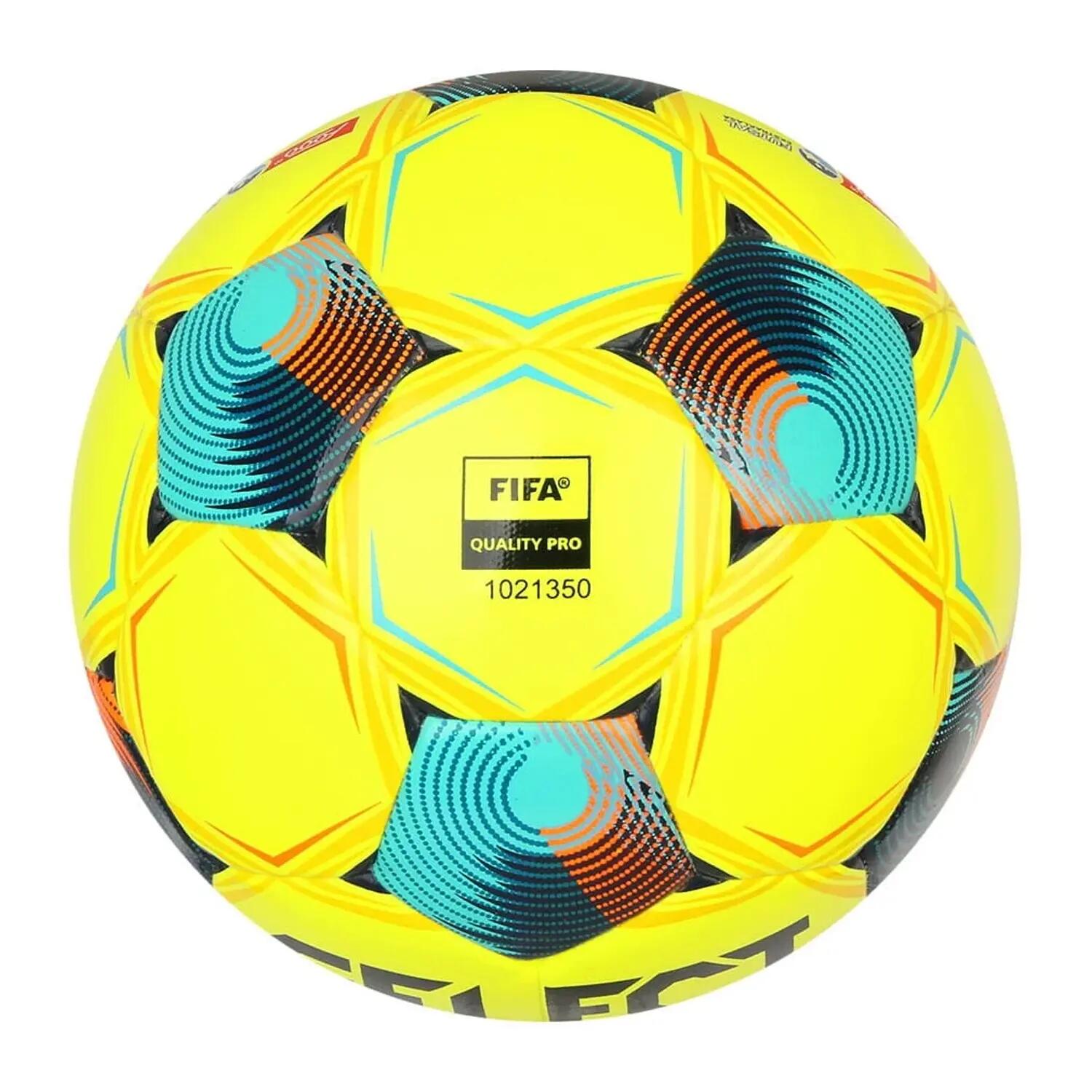 Balón de Fútbol Futsal Super Diseño FIFA Amarillo 4 2/3
