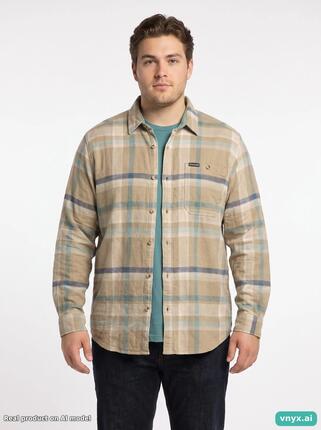 Second Life - Vintage Columbia Sportswear Beige Casual Shirts Men L