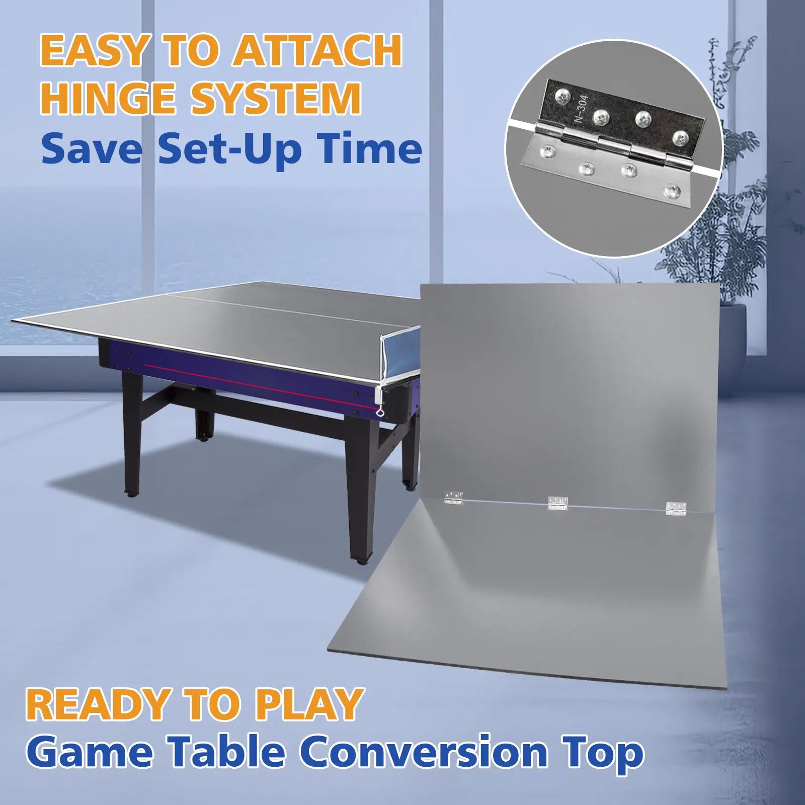 Plateau de table de ping-pong pliable 180,34 x 90,17 x 1,2 cm - pour familles, a 6/10