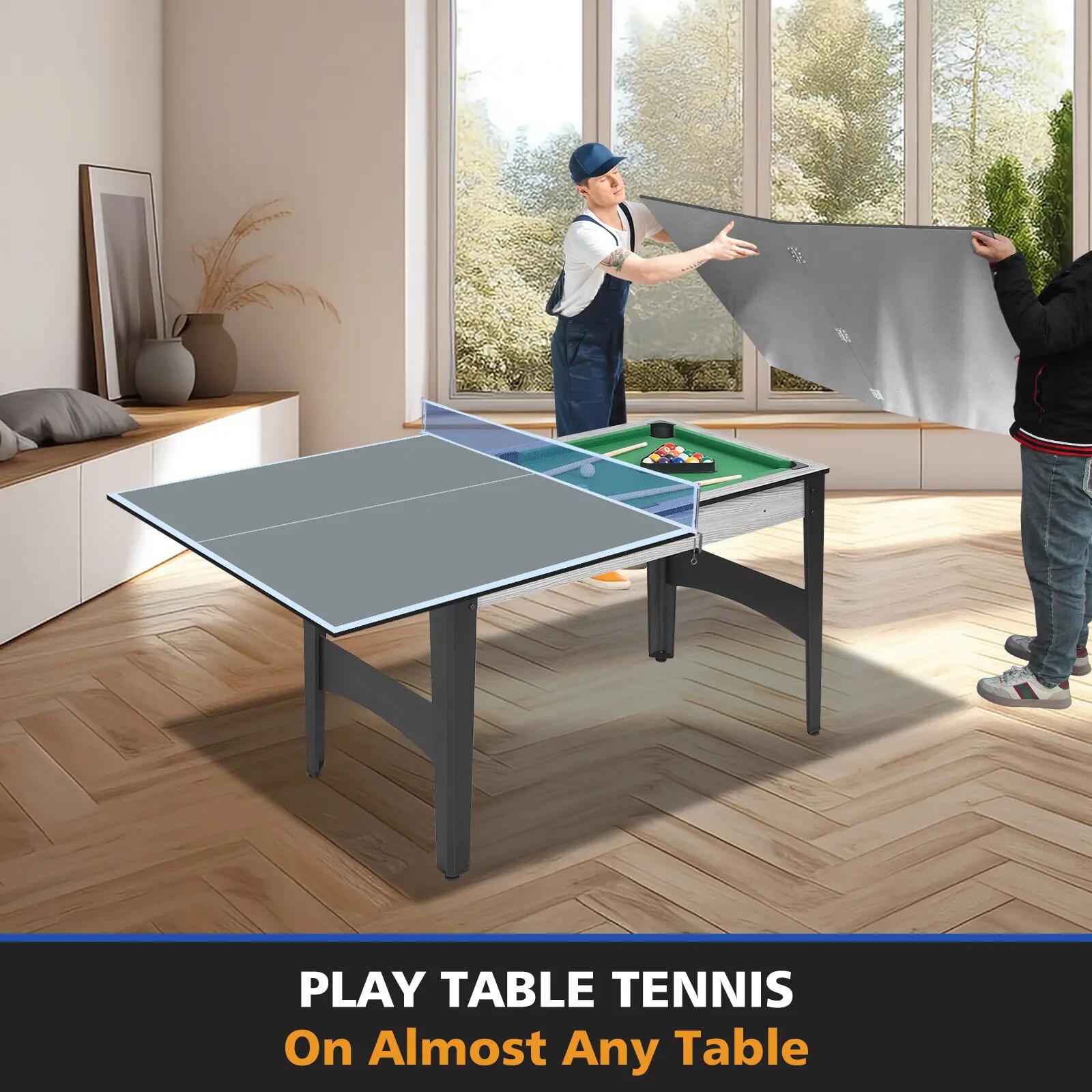 Plateau de table de ping-pong pliable 180,34 x 90,17 x 1,2 cm - pour familles, a 10/10