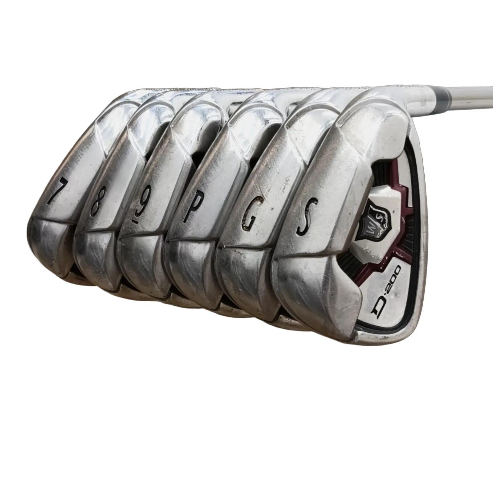 Wilson D200 Set di ferri / 7-PW+GW+SW / Flex A-flex / Grafite 3/7