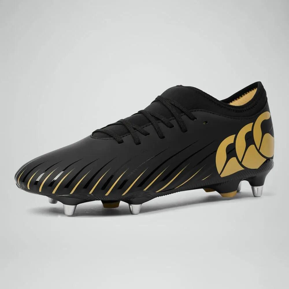 Canterbury Speed Falcon Team Sg Rugby En Voetbal Noppenschoenen Zwart En Goud 8/8