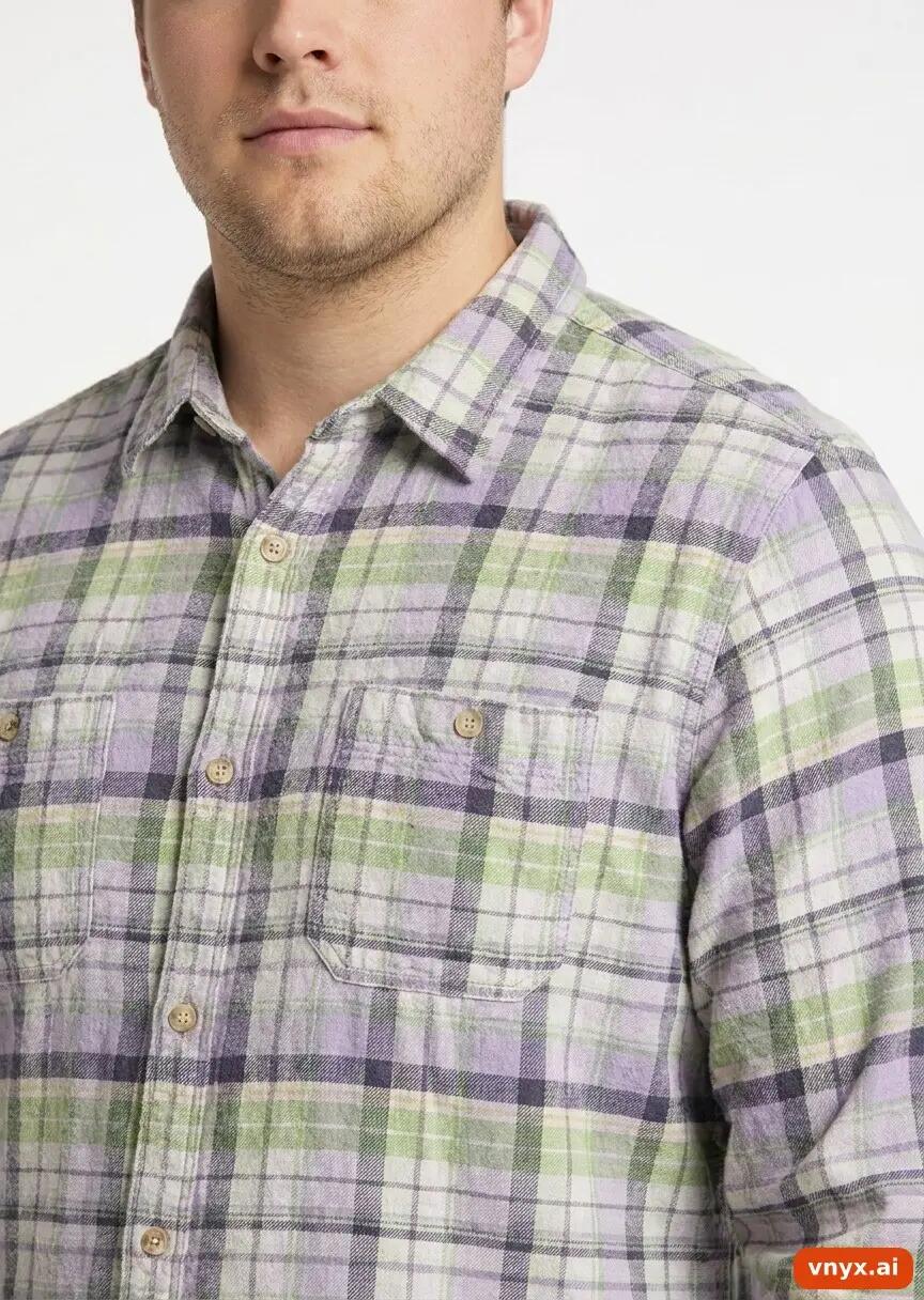 Second Life - Vintage Eddie Bauer Purple Casual Shirts Men L 4/5