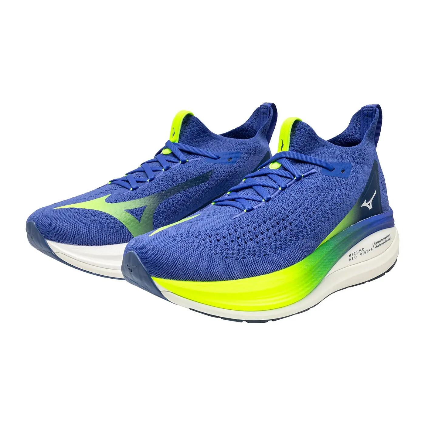 Chaussures de running Mizuno Neo Vista 2 Bleu, jaune et blanc 9/9
