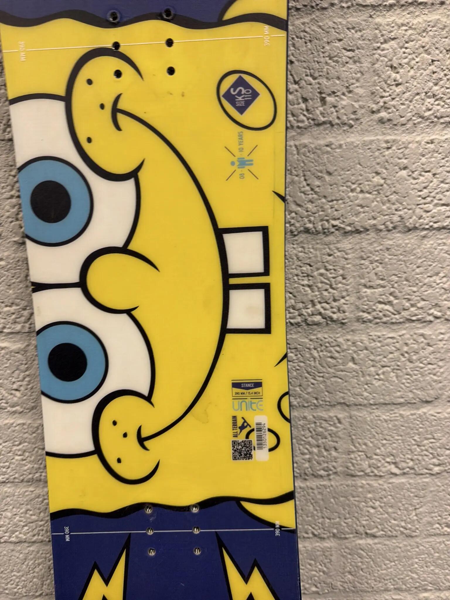 Salomon El Capitan SpongeBob Kinder Snowboard-110 2/5
