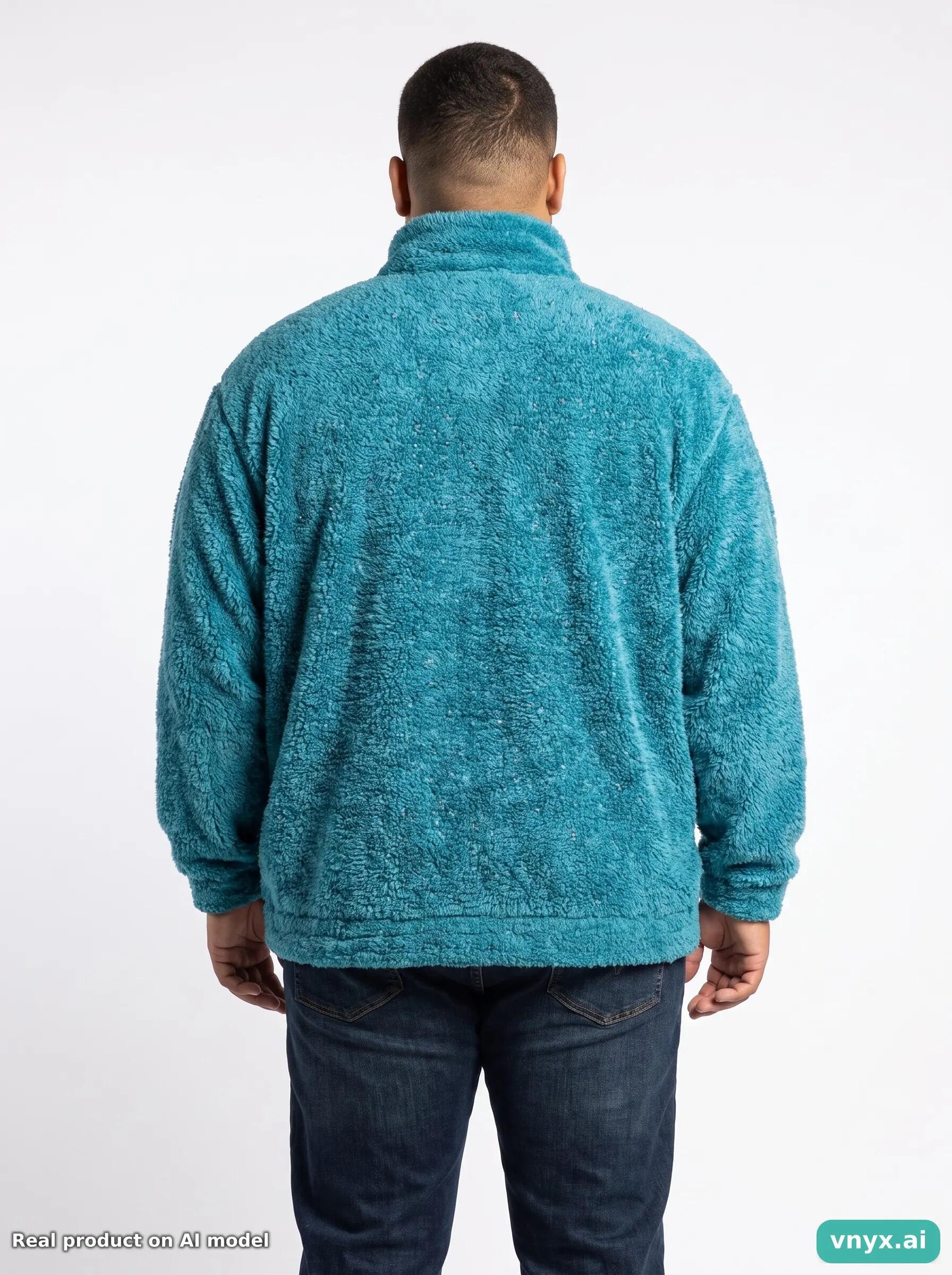 Second Life - Vintage adidas Teal Fleece Pullover Men XL 5/5