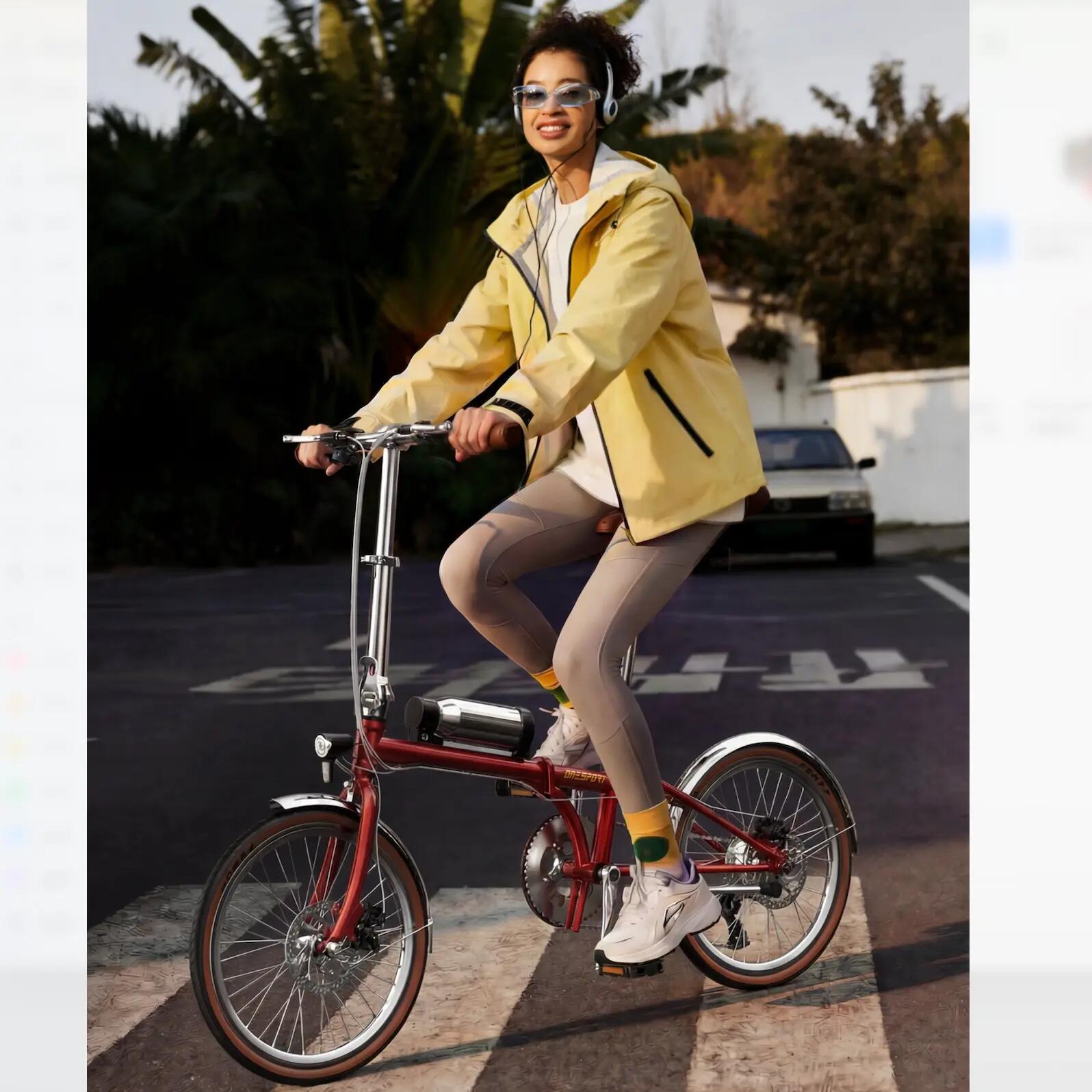Skladací mestský elektrobicykel ONESPORT OT02 Pro motor 250W batéria 36V 5.2Ah 9/15