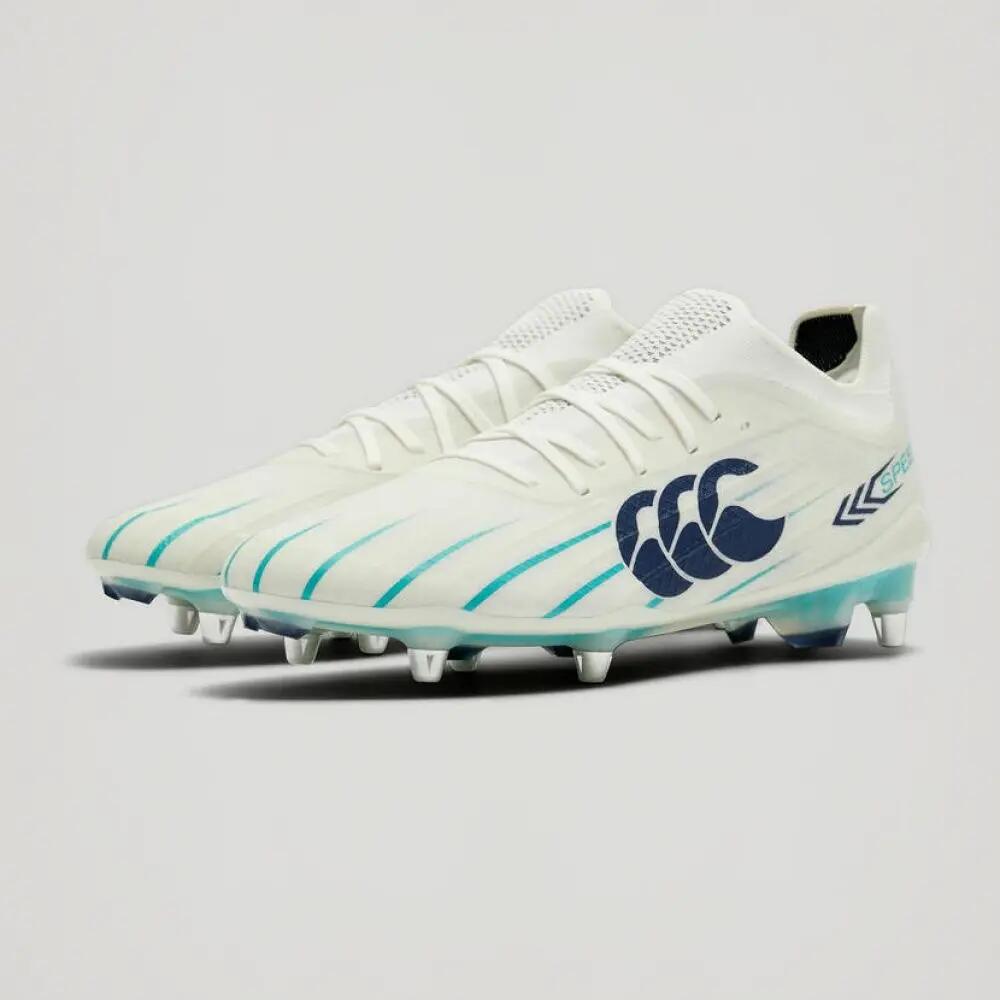 Botas de râguebi Canterbury Speed Falcon 2.0 Elite SG Branco / Verde 9/9