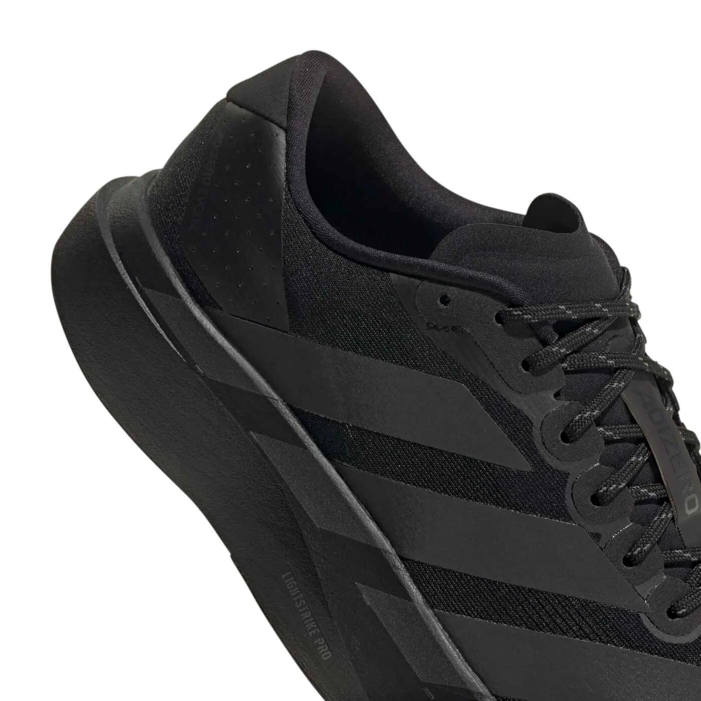 Adidas Adizero Evo SL Black Running Shoe for Men 8/8