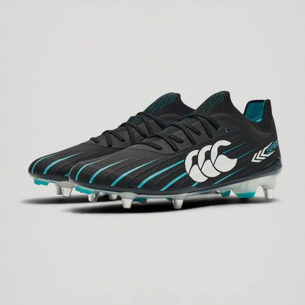 Botas de Rugby Canterbury Speed Falcon 2.0 Elite SG Pretas 9/9