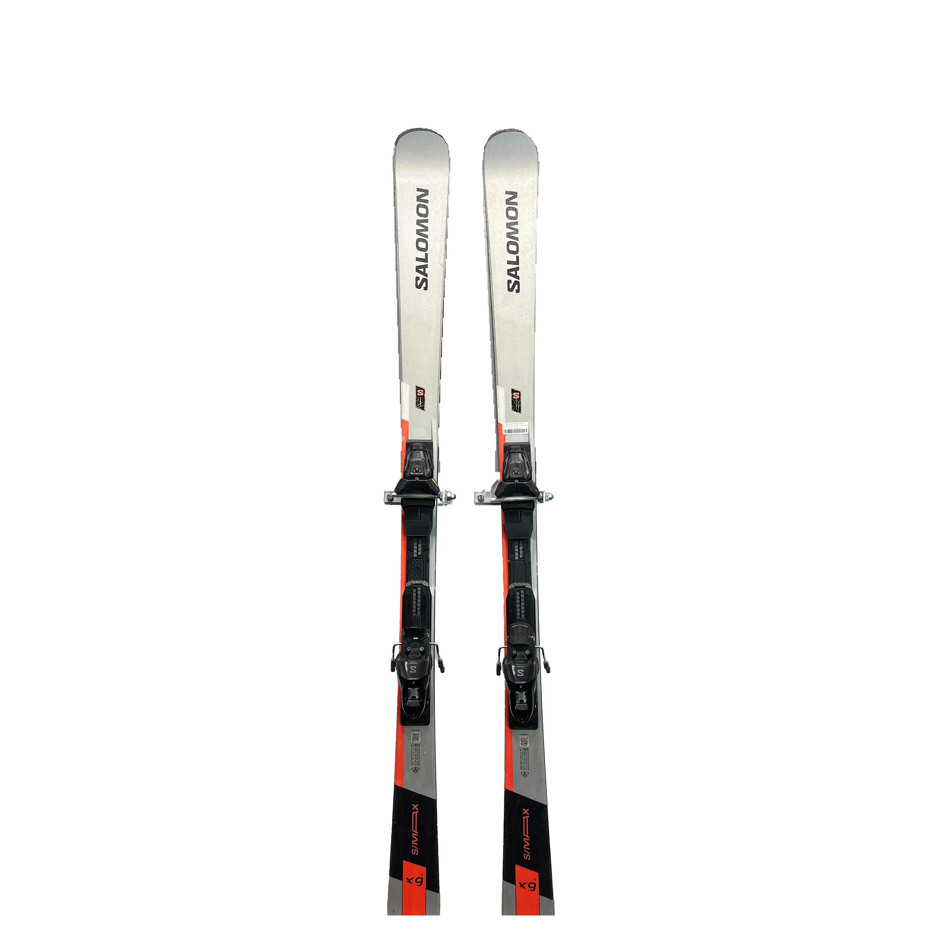 Tweedehands - Ski's Salomon S/MAX X9 Ti + Salomon M11 GW – Carving Ski-Used-165 5/6