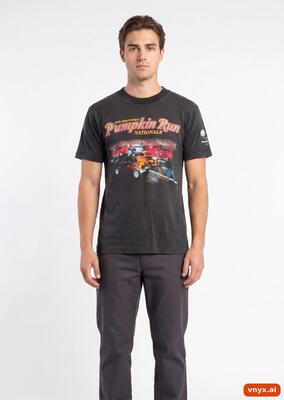 Second life - vintage fruit of the loom black t-shirt men s