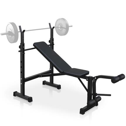 Banc de musculation olympique, banc de développé couché avec support à squats et