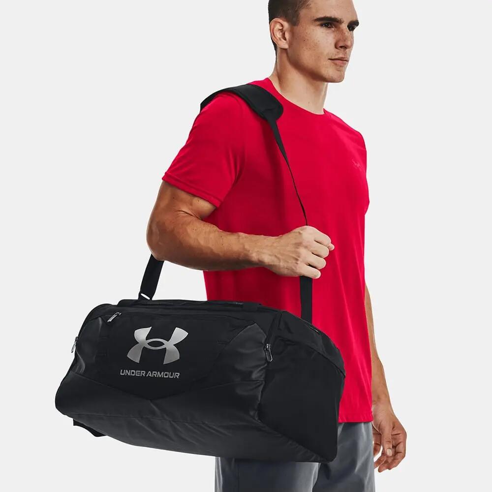Bolsa de Deporte Undeniable 5.0 Negro, Plateado Metalizado 10,1 in x 21,7 in x 8/8